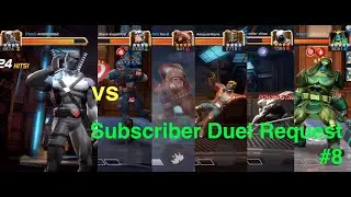 Subscriber Duel Request #8 (4 subscriber Blitz + Bonus) - [Marvel Contest of Champions]
