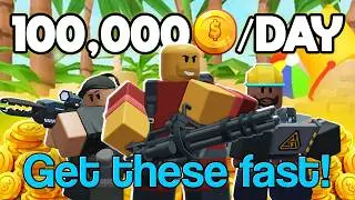 The BEST WAY to AFK FARM Coins/Skills IN TDS! (NST)