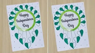 Easy and Beautiful Card for 14 August//Independence Day Card Making//Handmade Card For Pakistan Day