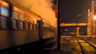 Ludmilla 07 depart from Plovdiv + Diesel smoke