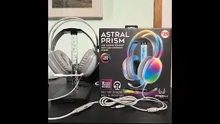 Another $20 Gaming Headphone but with a LED Stand!  ASTRSAL PRISM Gaming headset review 2024.