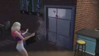 Sims 4 - Sakura & Caleb woohoo in a closet