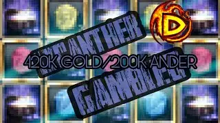 Drakensang online★420K Gold and 200K Andermant★Lycanther