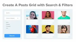 How to Show Nice Posts Loop with Search and Filters in WordPress using Elementor