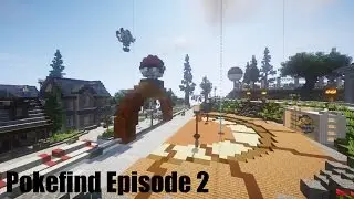Minecraft Pokefind Ep 2 | HUGE GYM RAIDS!