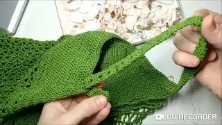 Купальник вязаный крючком урок 5 (часть 1)