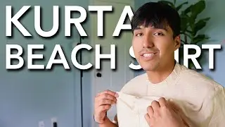Coofandy Kurta Beach Shirt Test Fit