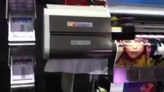 Infiniti Fina SKY330SW solvent ink wide format digital printer - ISA 2012