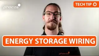 Phocos Tech Tip: Energy Storage Wiring & Preparation