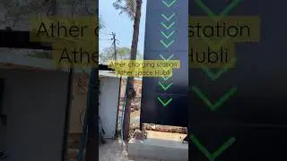 Ather charging station Hubli ather space centre Hyundai Bellad showroom Hubli Dharwad #ather #ev