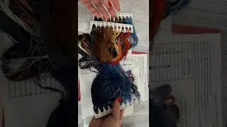 Ох, это таинственное ночное небо в вышивке!