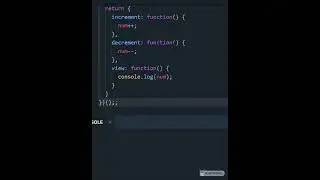 Closure with JavaScript Functions #shorts