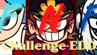 [FNF] Mod Challenge-EDD (Tord,Gawr Gura and Ski)