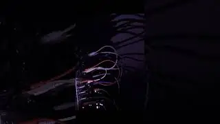 The lights just looked damn cool in this hotel #makenoise #modularsynth  #tapeloops