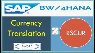 Currency translation in SAP BW | how to create currency translation type in SAP BW