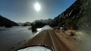 Rosh Pinah - Aussenkehr road closes temporarily due to flooding- NBC