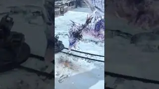 ENFRENTANDO GRANDE DRAGAO DE GELO VELKHANA#MONSTERHUNTERICEBORNE#GANES#JOGOS#VIRAL