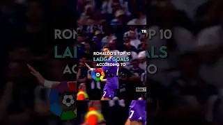 Ronaldo’s top 10 LaLiga goals 