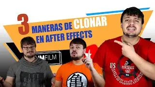Cómo hacer un CLON fácil en After Effects. 3 maneras de crear un clon en AFTER EFFECTS |    AE