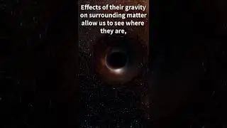 Black Holes - Massive and Invisible #blackhole #nasa #shorts #polymathlibrary