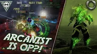OVERPOWERED Arcanist PvP Build Gameplay! ☄️ 27k+ METEOR!!! 💥☄️ | ESO Necrom
