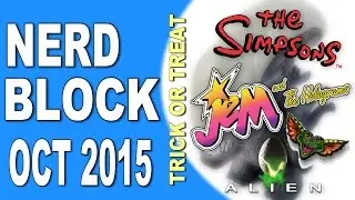 Nerd Block Classic October 2015 Unboxing - Trick or Treat