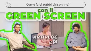 GREEN SCREEN per andare in TV | #ArtiVlog 18