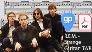 R.E.M. - Strange Guitar Tabs [TABS]