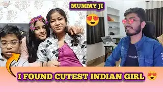 I FOUND THE CUTEST INDIAN GIRL ON OME TV 🥰😍😍 || #omegle #ometv #omeglefunny