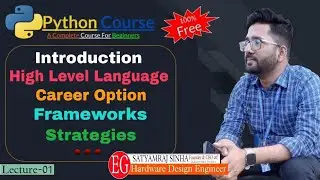 Day-01 Python Tutorials For Beginners | Introduction of Python