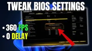 How to Tweak Your BIOS Settings (FPS Boost + Lower Latency)