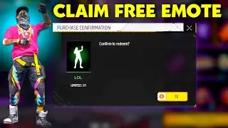 Free LOL EMOTE | OB40 Update Free Rewards | Free Fire New Event | Free LOL EMOTE