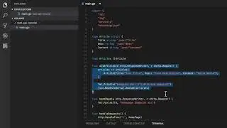 Creating a Simple RESTful API in Go ! Golang rest api tutorial