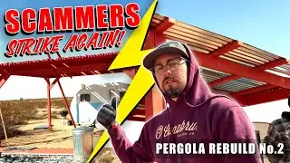 Rebuilding a Pergola for a Friend: A DIY Project with Heart