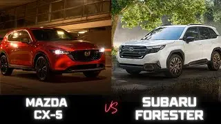 2025 Mazda CX-5 vs Subaru Forester Which SUV Dominates?