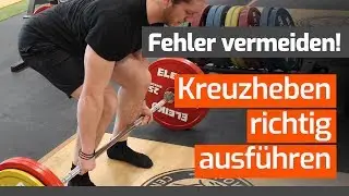 Kreuzheben richtig ausführen - Technikcheck