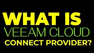 What is Veeam Cloud Connect Provider || Tech with Hen Harry