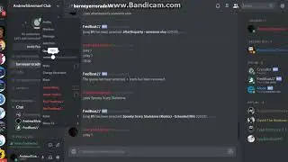 Attempting to troll AJDoesRandom•SH• with the FredBoat bot in Discord