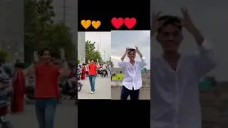 ♥️🧡 Who is best? #funny #animal #dance #love #cute #comedy #love #telugu #duet #funny #pawankalyan