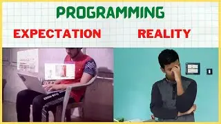 Programming 👨‍💻 Expectations V/S Reality  Ft. Rupam Maity #programming #skill #coding