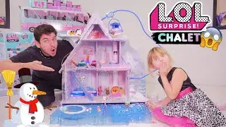 LOL Surprise! WINTER Disco Chalet de vacances à la montagne - Snow Bus & Holiday House