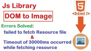 js dom to image error failed to fetch resource