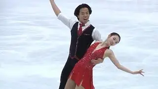 長岡柚奈 / 森口澄士 Short Program(Senior Pairs) チャレカ2024 Yuna Nagaoka / Sumitada Moriguchi