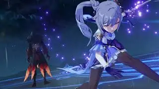 Genshin Impact : Chapter 1, Act III ; A new star approaches (Battle with Serpent beast)