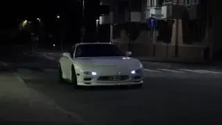 Mazda RX-7 Night cruising