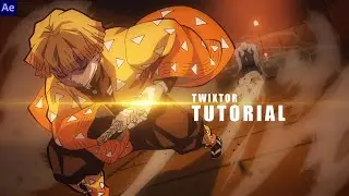 How To Twixtor in Under 3 MINTUES! | After Effects AMV Tutorial