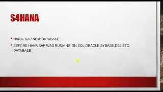 sap s4 hana mm training free||INTRODUCTION TO SAP S4HANA|| BASIC OVERVIEW|| SAP MM MODULE CLASS-1||
