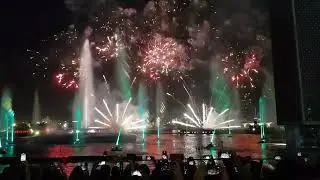 Light Show 3D & With Fireworks | Great Enjoyment | Dubai Festival Mall