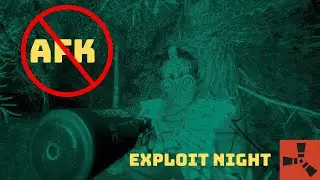 WHY ARE YOU AFK? Be productive at night in Rust - Solo Noob Life