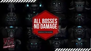 Shadow of the Colossus: All Bosses (No Damage, NG+)